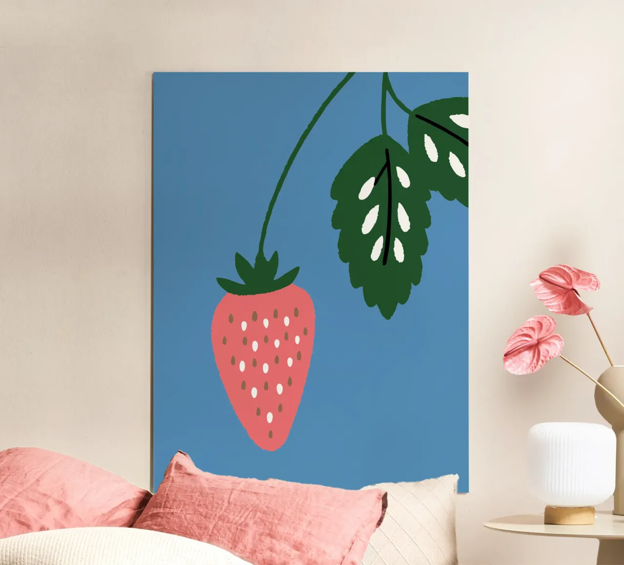 Strawberries poster by TRENDY POSTER SHOP