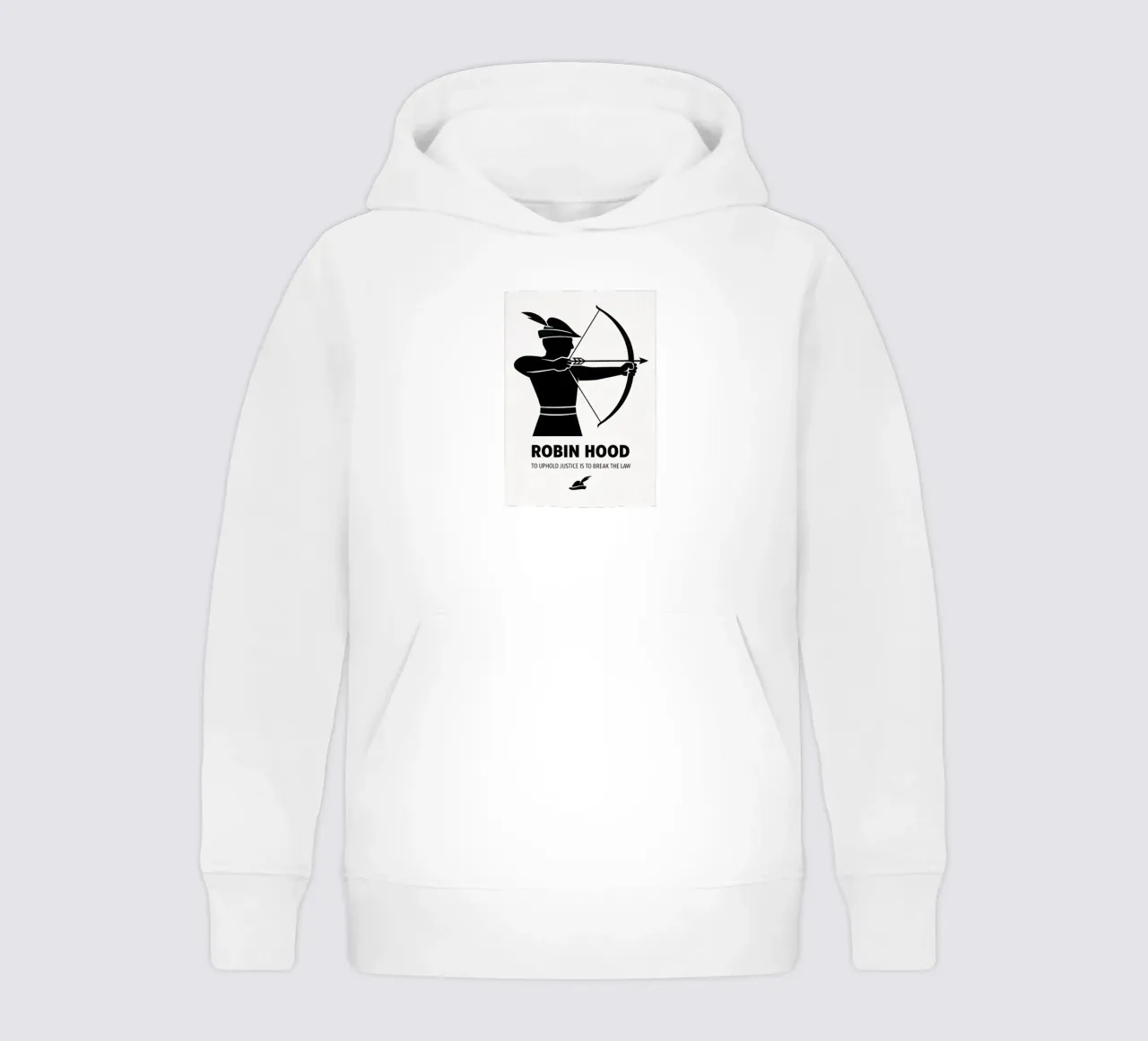 Robin Hood Print felpa bambino con cappuccio da MoviesArt