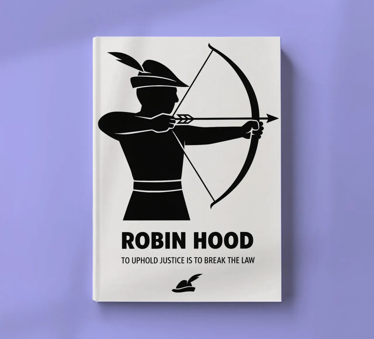 Robin Hood Print notebook by MoviesArt