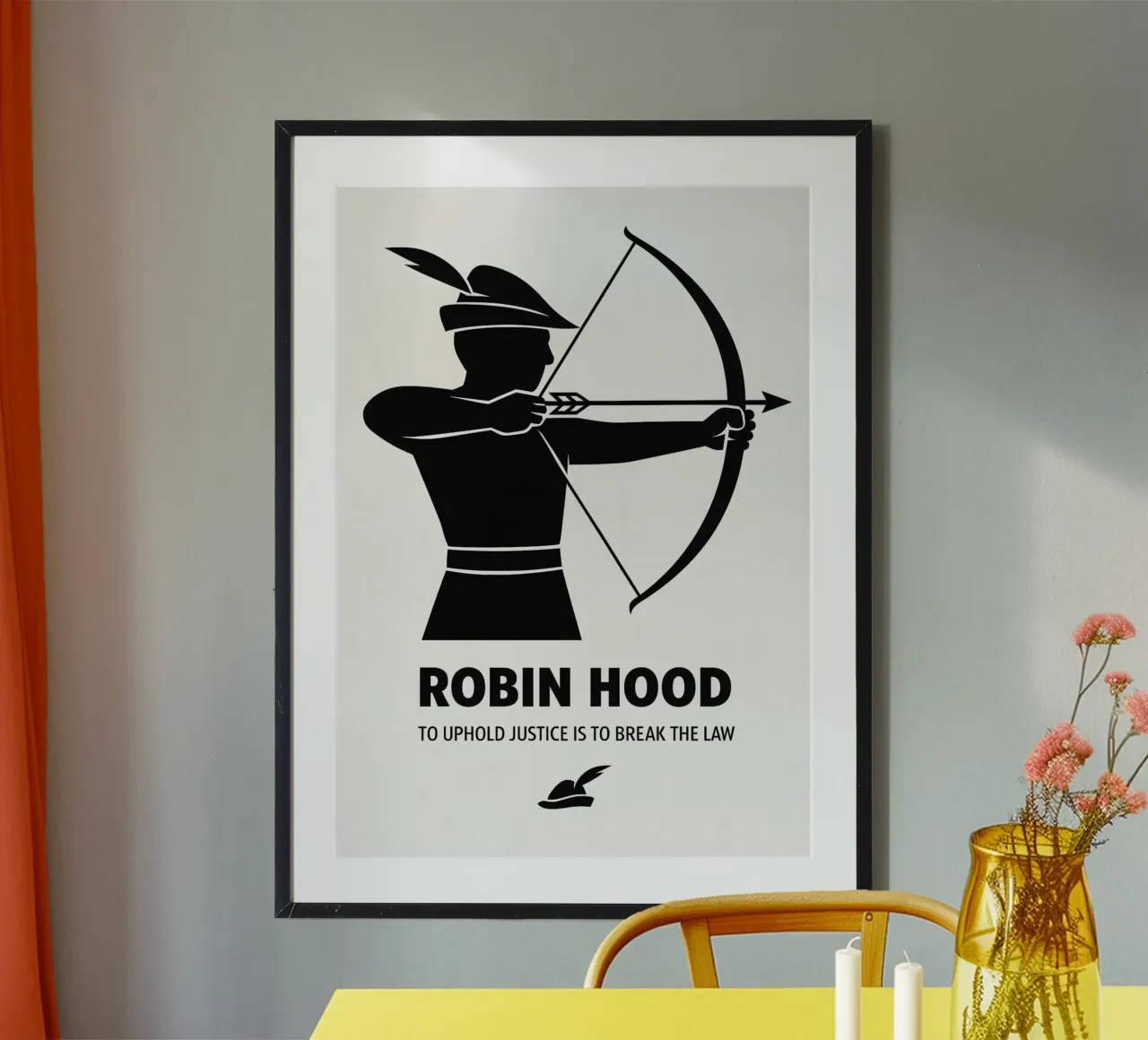 Robin Hood Print carta hahnemühle da MoviesArt