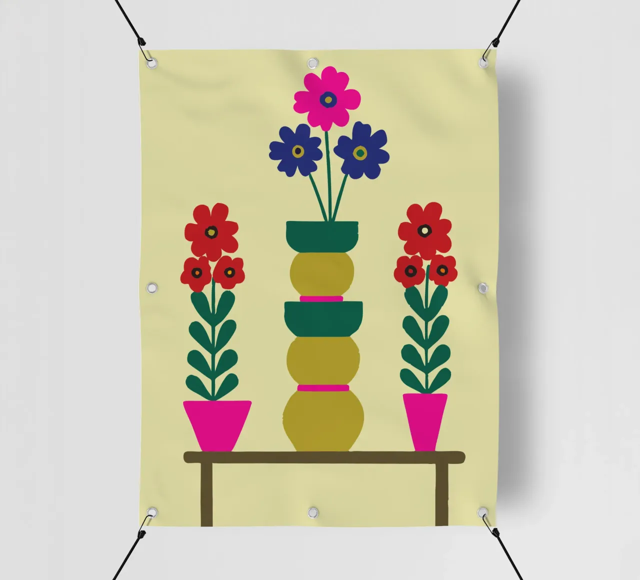 Vase à fleurs bâche pvc de TRENDY POSTER SHOP