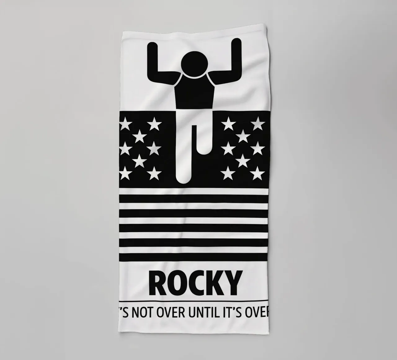 Rocky Print asciugamano da bagno da MoviesArt
