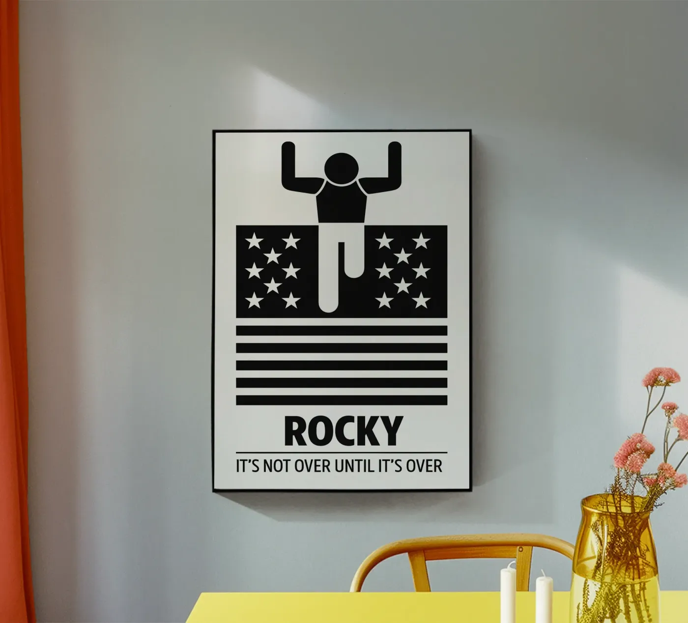 Rocky Print plexiglass da MoviesArt