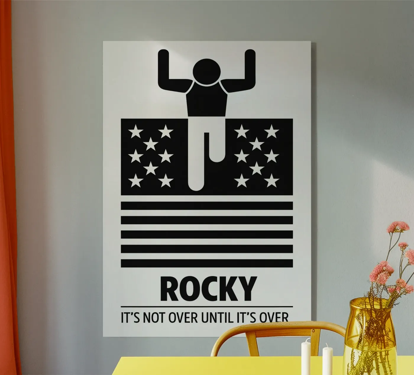 Rocky Print plexiglass da MoviesArt