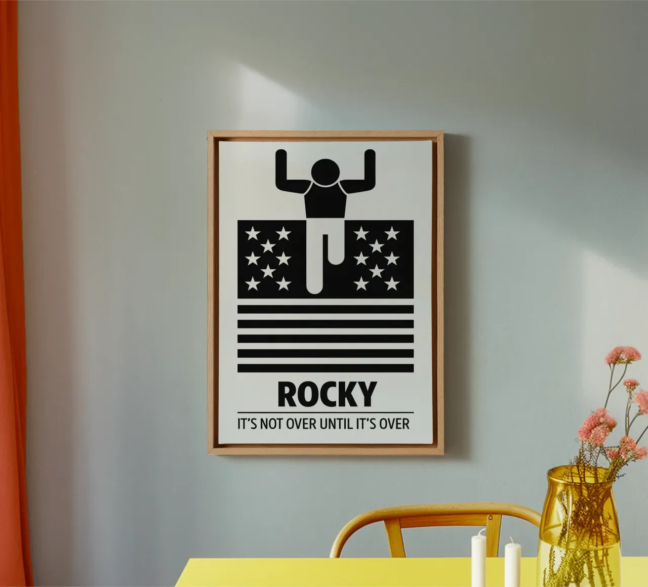 Rocky Print toile de MoviesArt