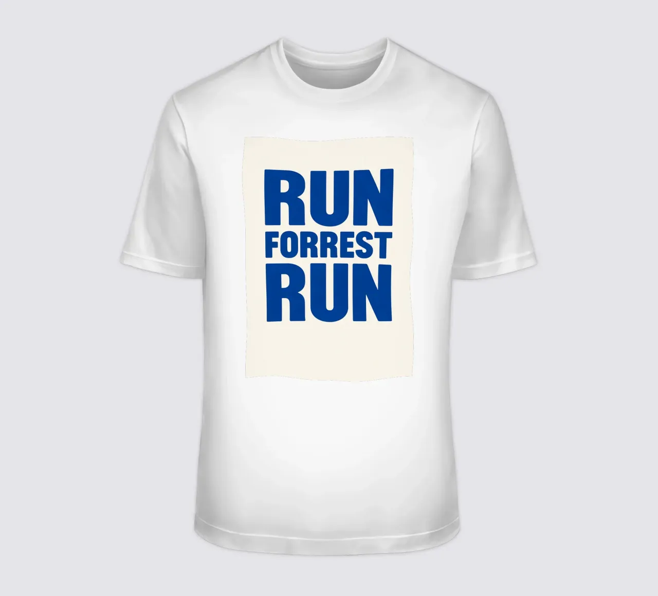 Run Forrest Run Print T-Shirt von MoviesArt