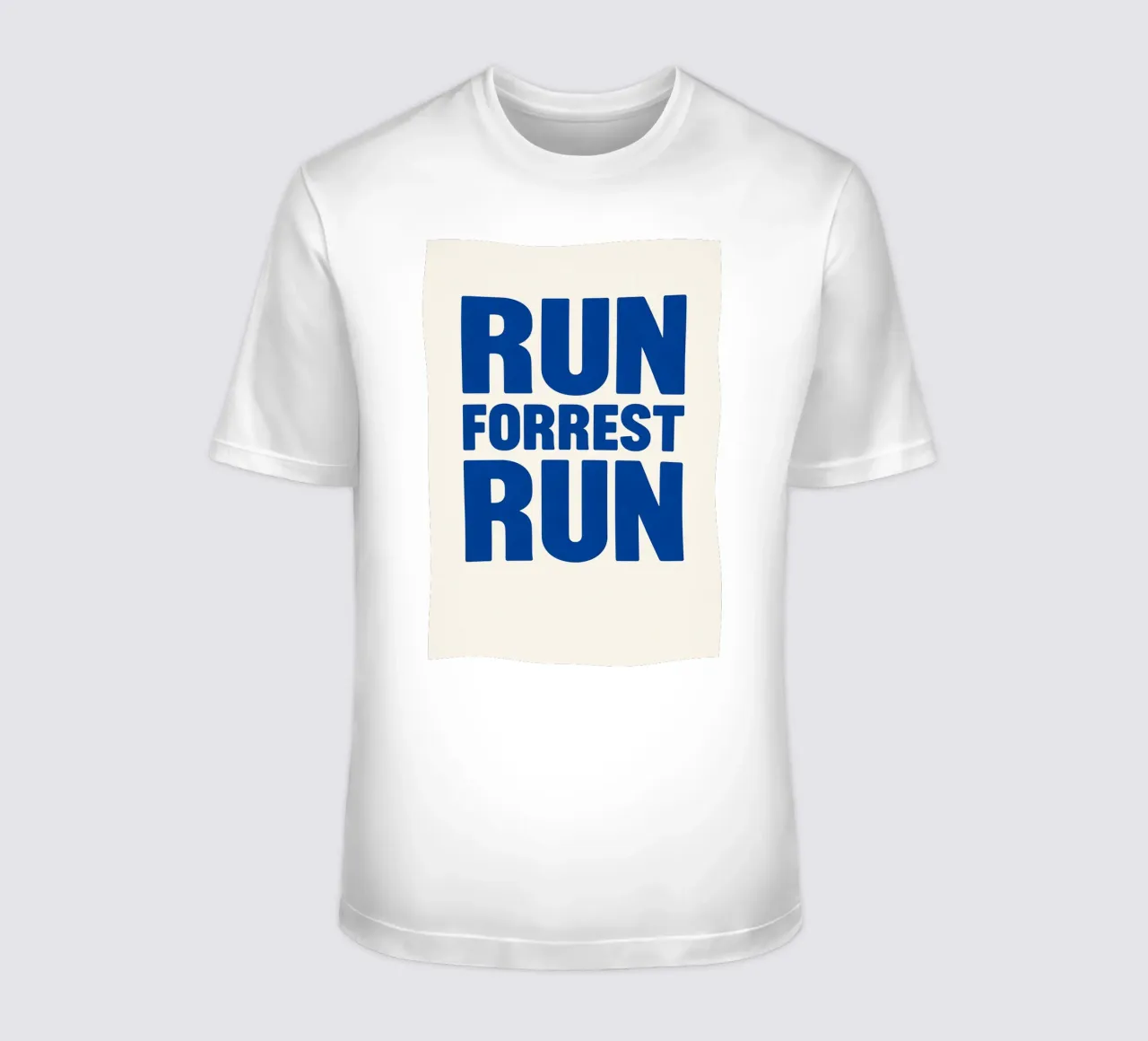 Run Forrest Run Print t-shirt da MoviesArt