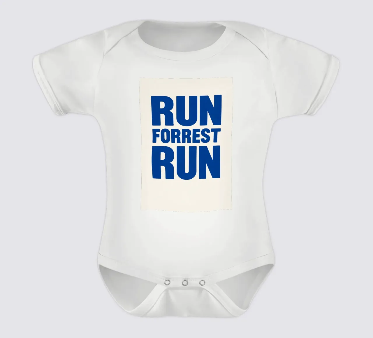 Run Forrest Run Print body neonato maniche corte da MoviesArt