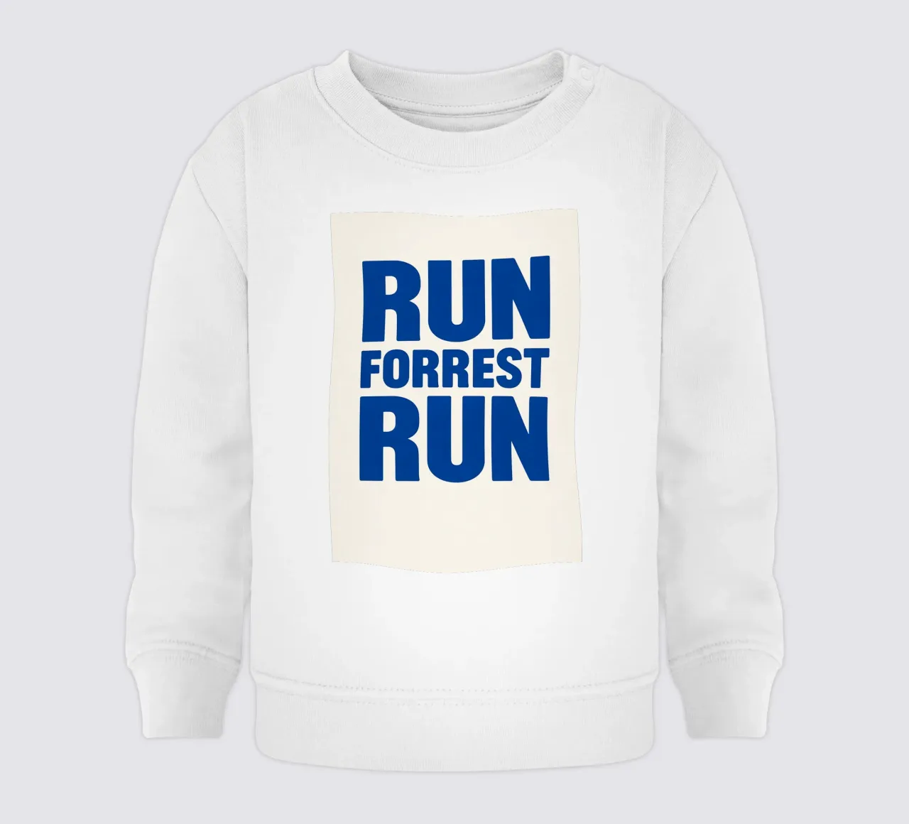 Run Forrest Run Print felpa neonato da MoviesArt