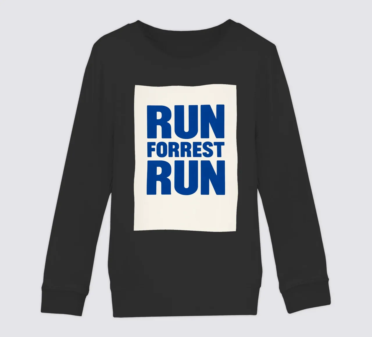Run Forrest Run Print Kinder Sweatshirt von MoviesArt