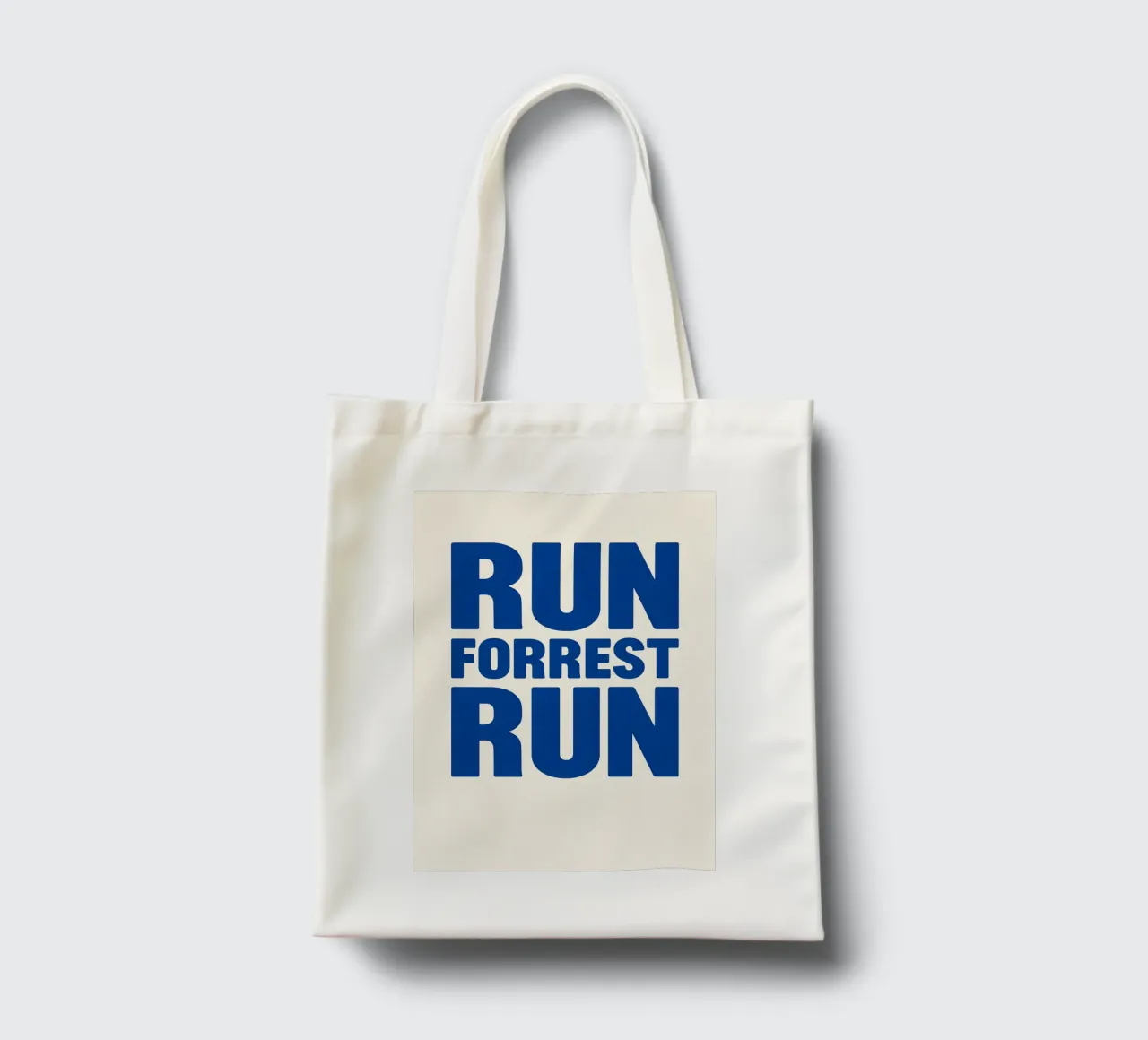 Run Forrest Run Print borsa in juta da MoviesArt