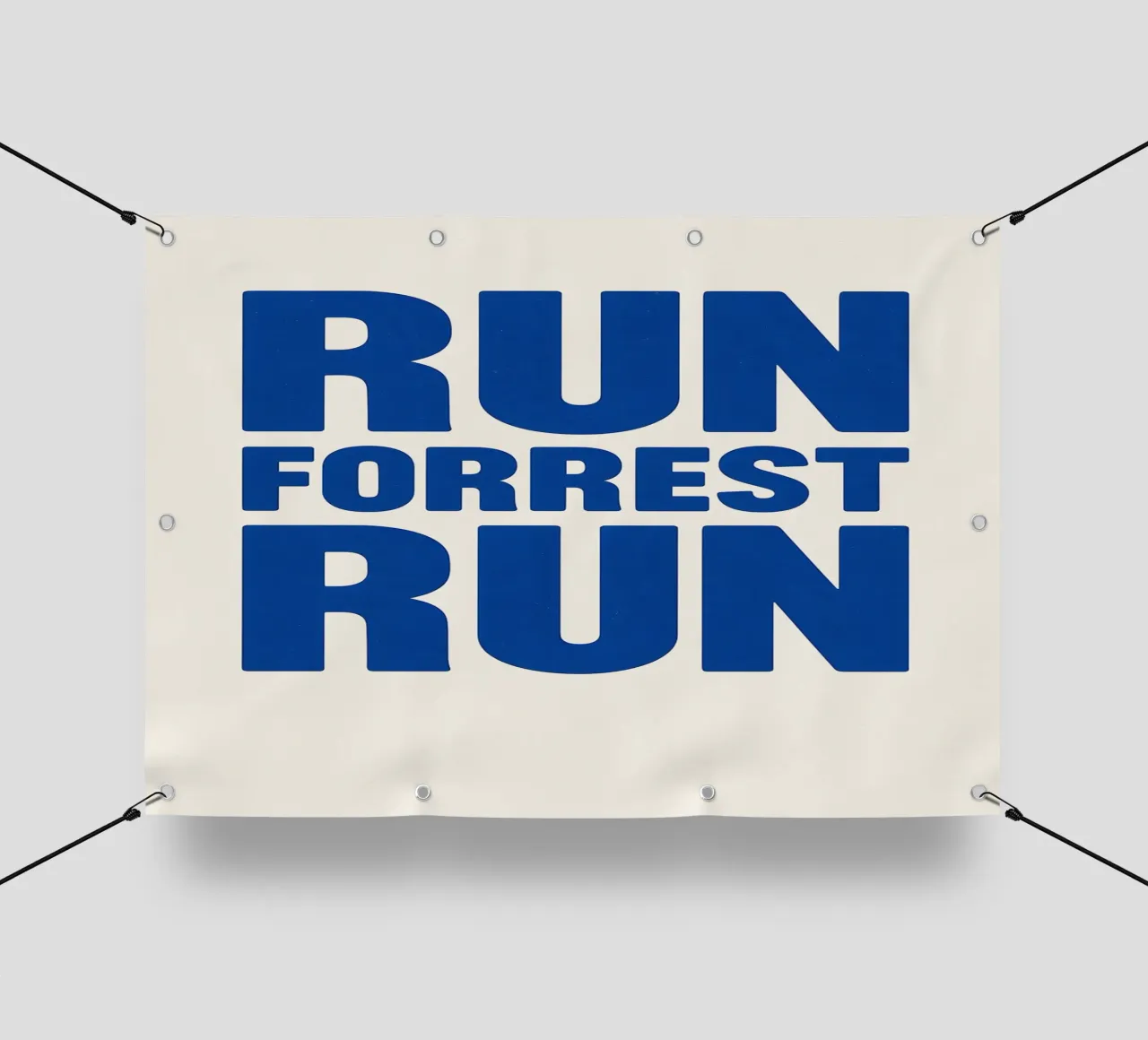 Run Forrest Run Print telo in pvc da MoviesArt