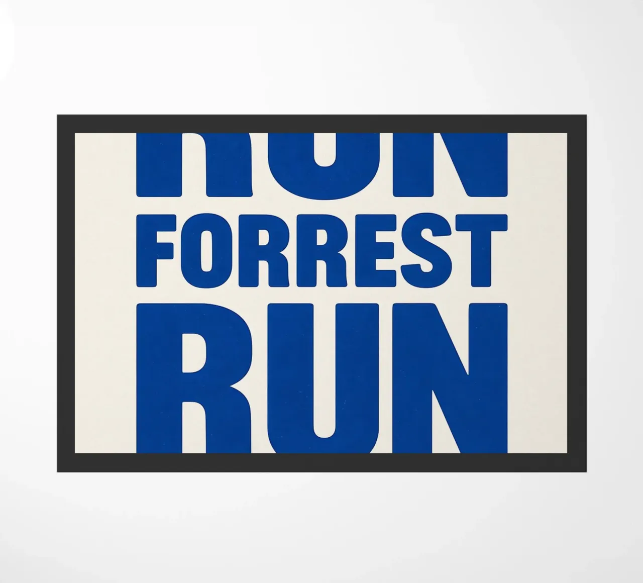 Run Forrest Run Print zerbino da MoviesArt
