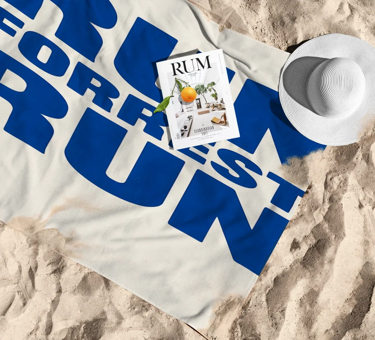 Run Forrest Run Print telo mare da MoviesArt