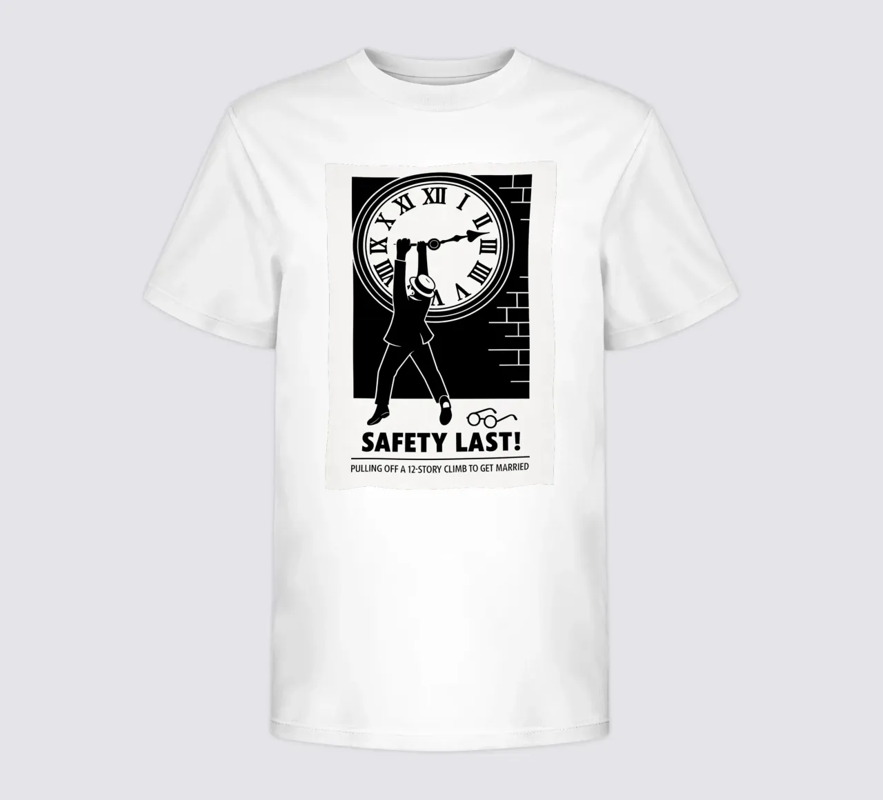 Safety Last Print t-shirt enfant de MoviesArt
