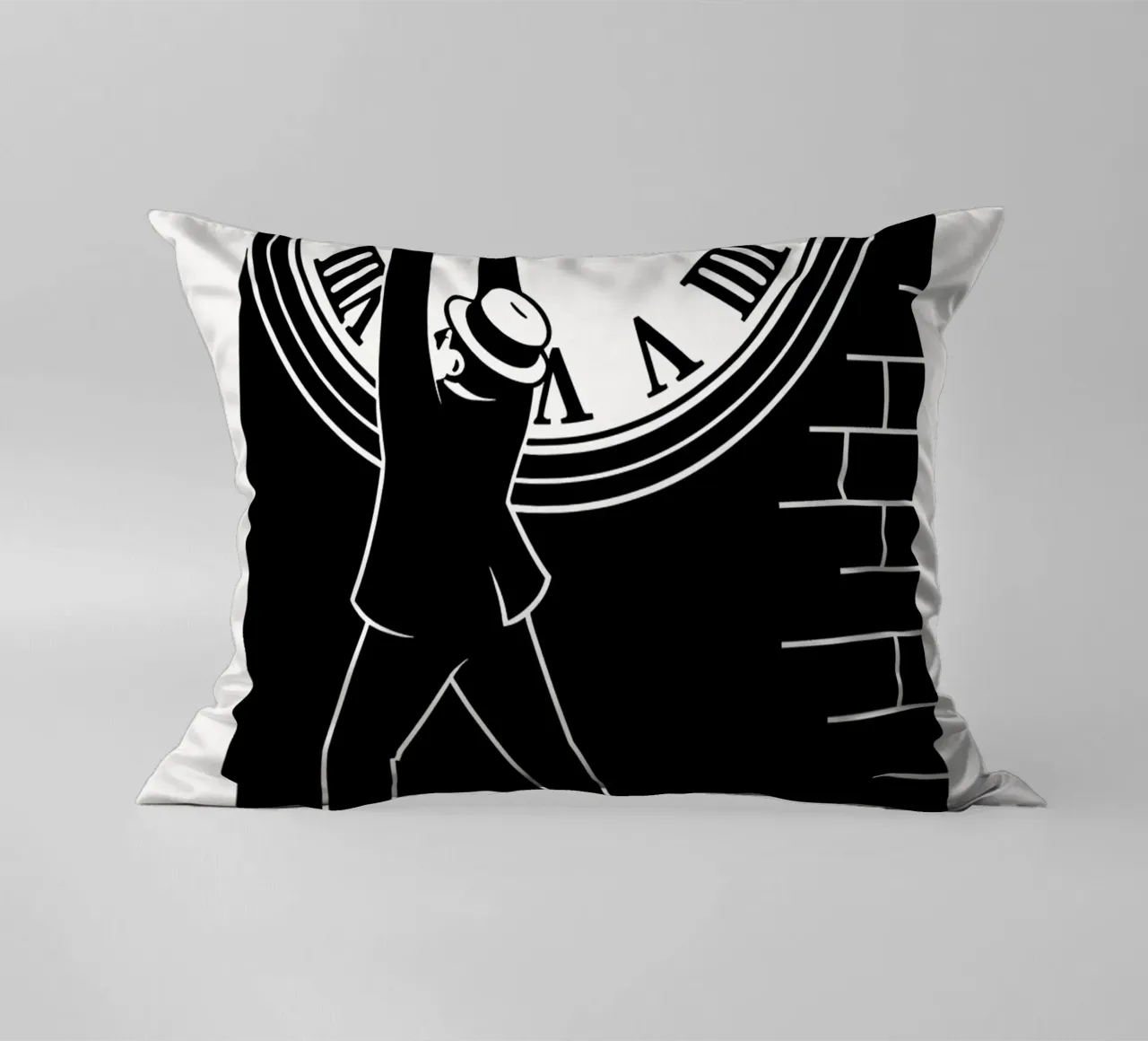 Safety Last Print cuscino da MoviesArt