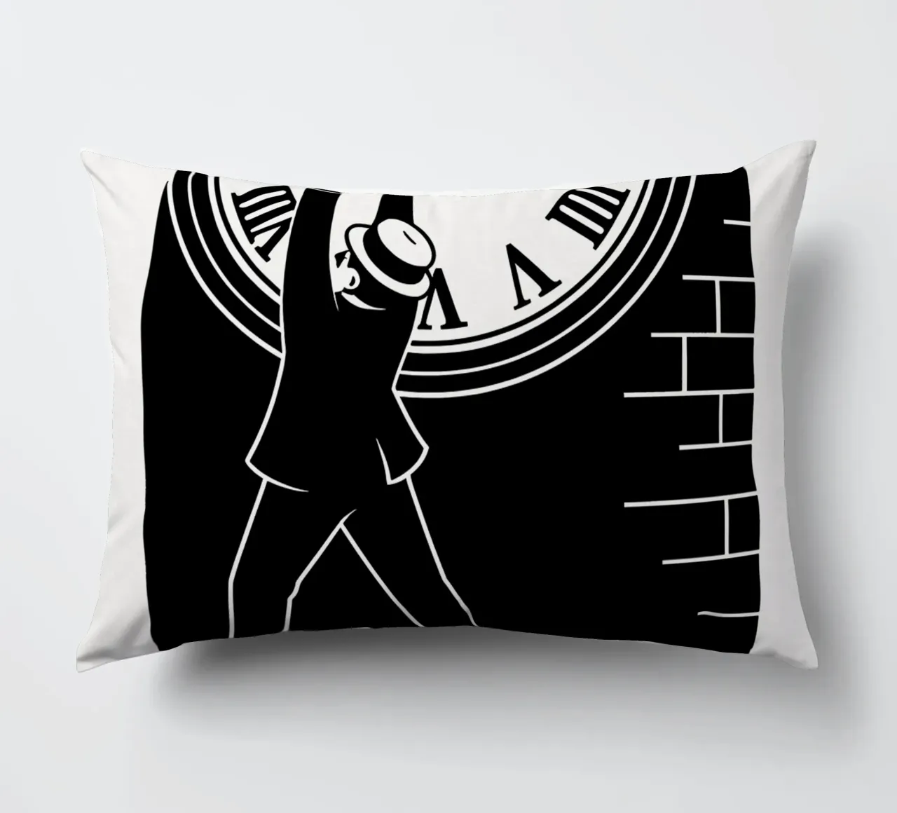 Safety Last Print cuscino da MoviesArt