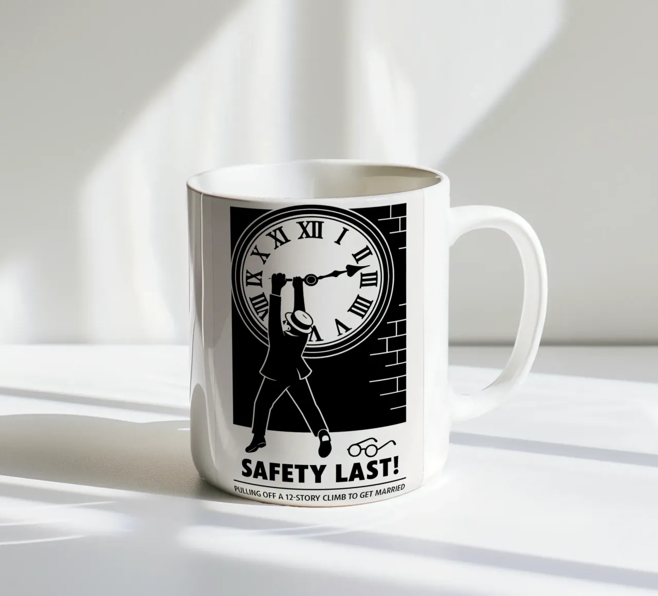 Safety Last Print tazza in ceramica da MoviesArt