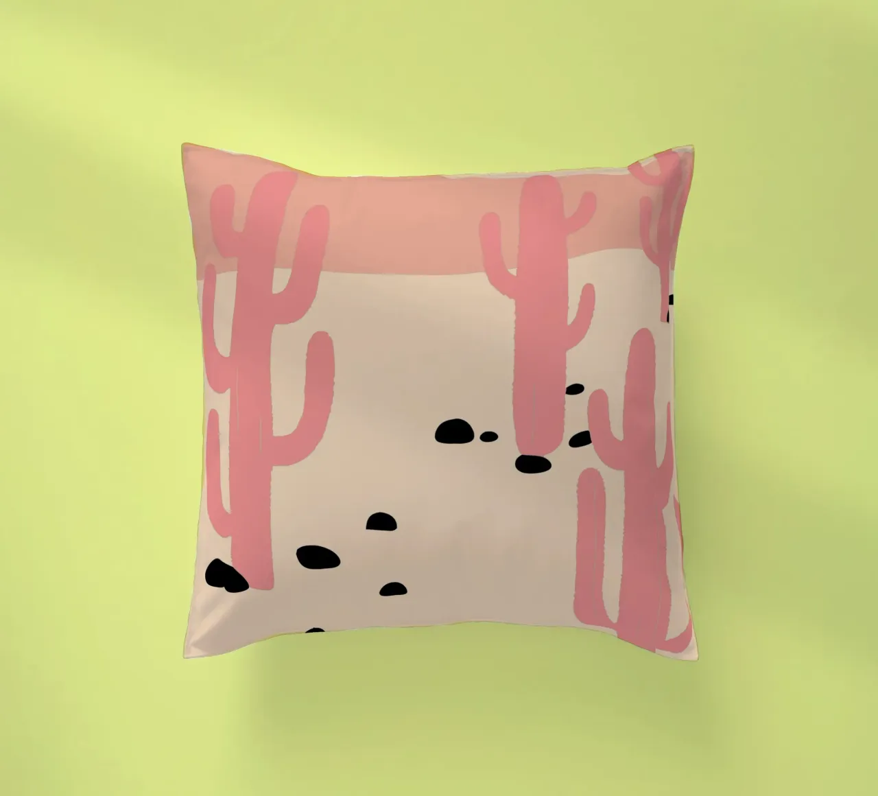 Cactus del deserto cuscino da TRENDY POSTER SHOP