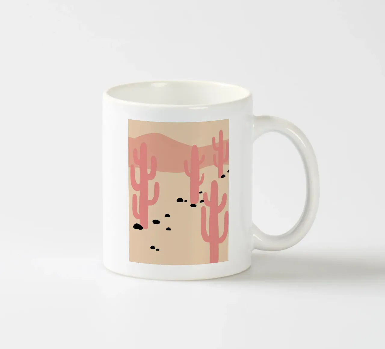 Cactus del deserto tazza in ceramica da TRENDY POSTER SHOP