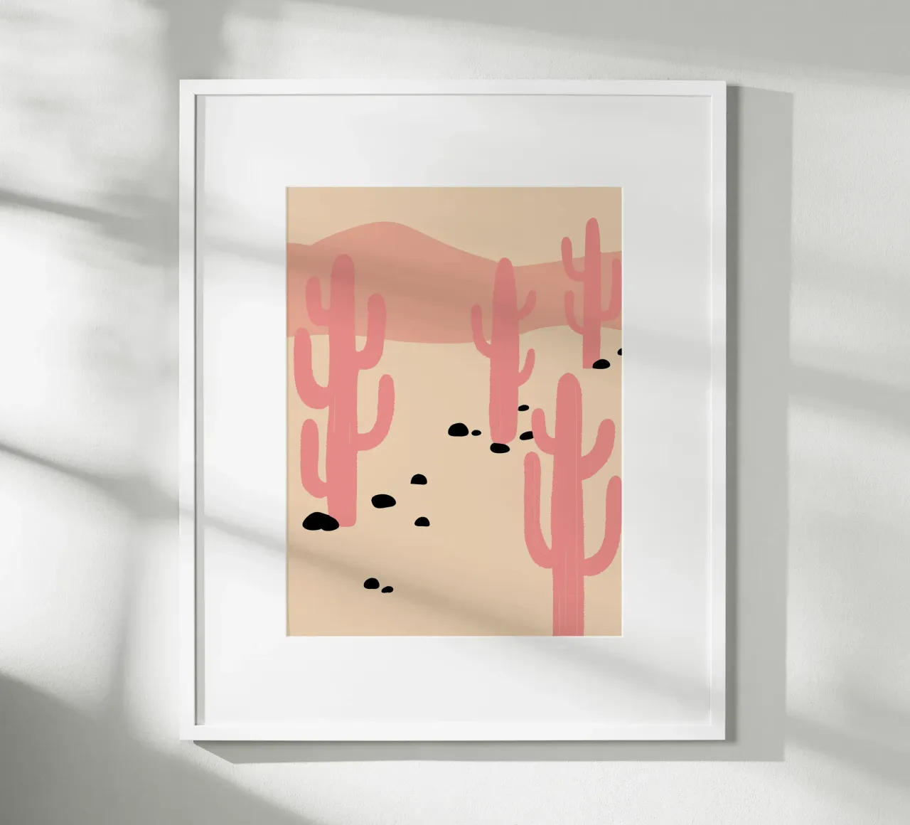 Cactus del deserto poster da TRENDY POSTER SHOP