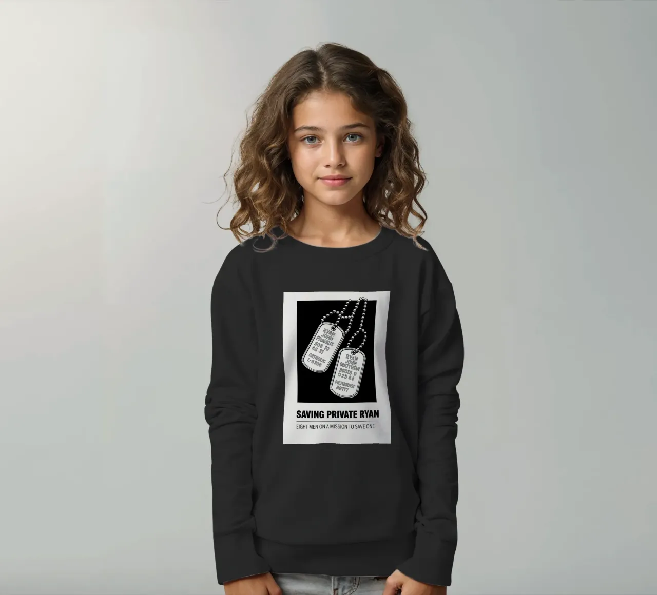 Saving Private Ryan Print felpa bambino da MoviesArt