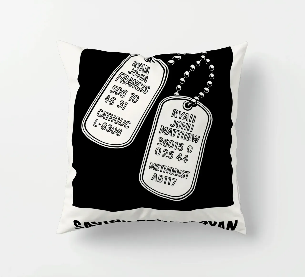 Saving Private Ryan Print cuscino da MoviesArt