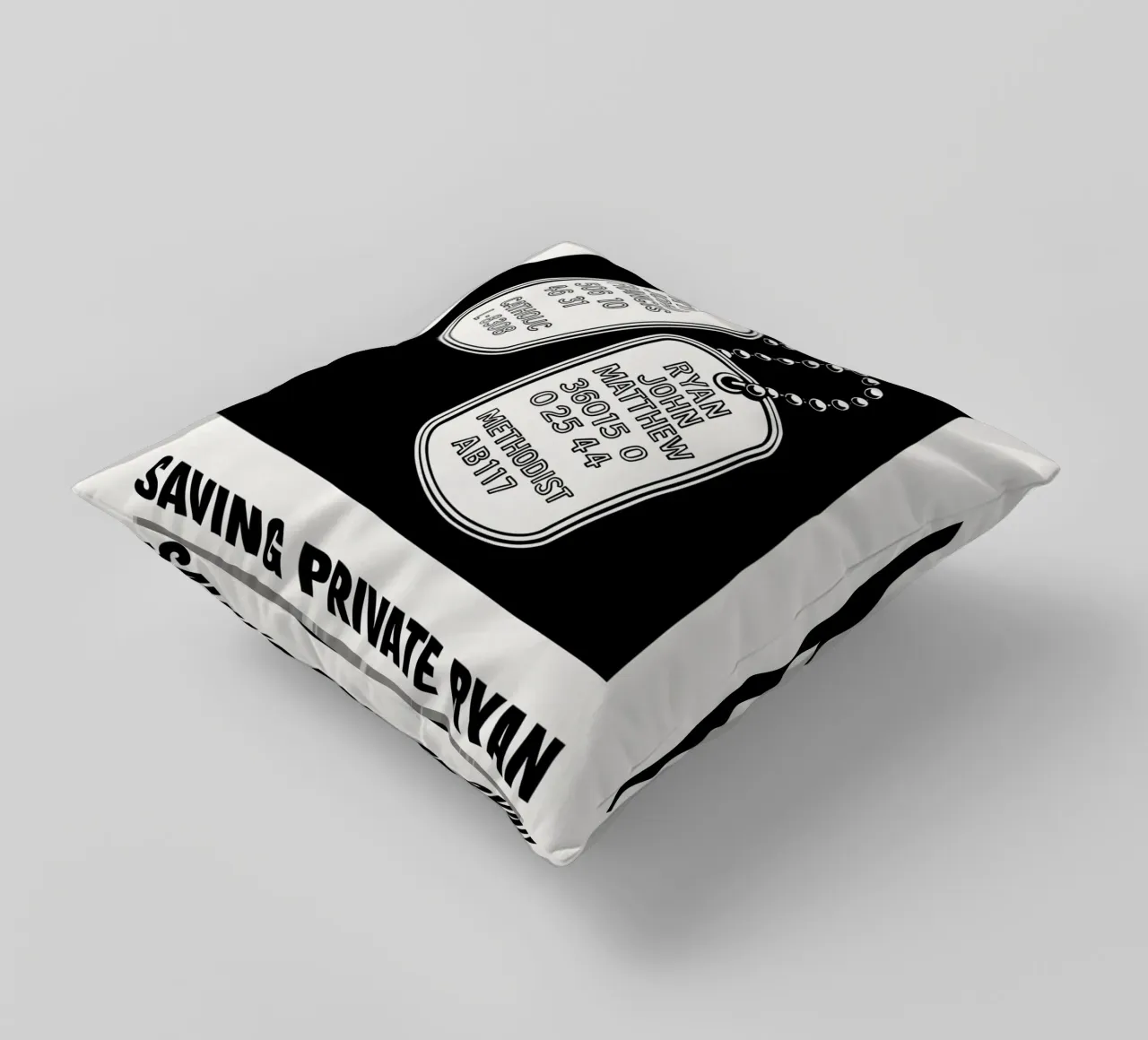 Saving Private Ryan Print cuscino da MoviesArt