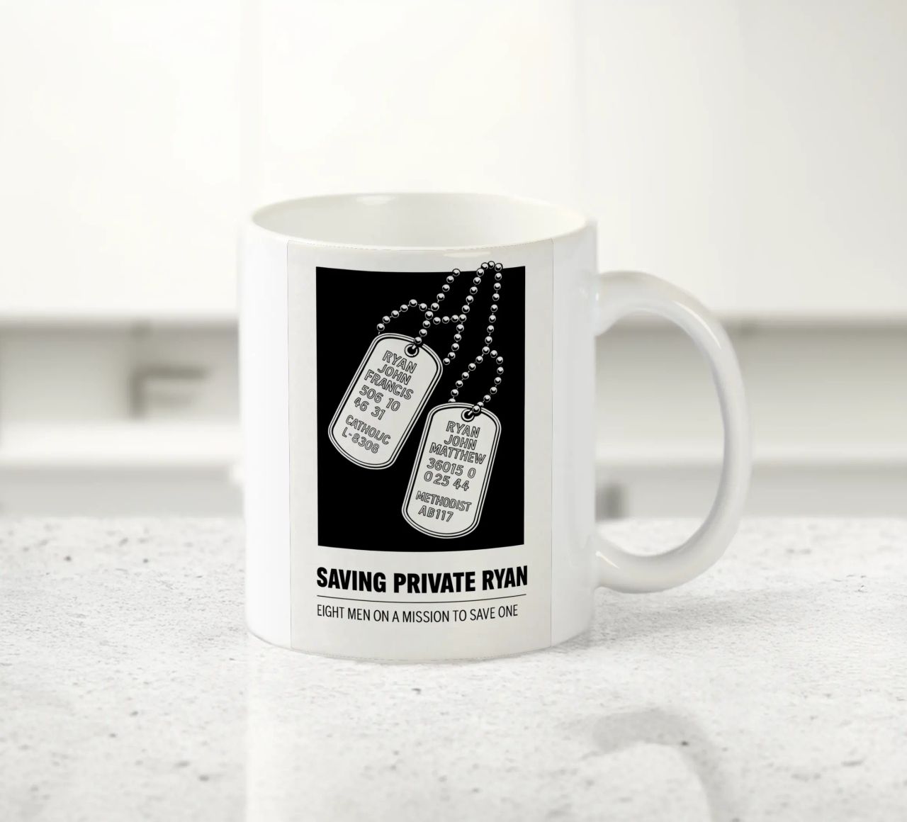 Saving Private Ryan Print tazza in ceramica da MoviesArt