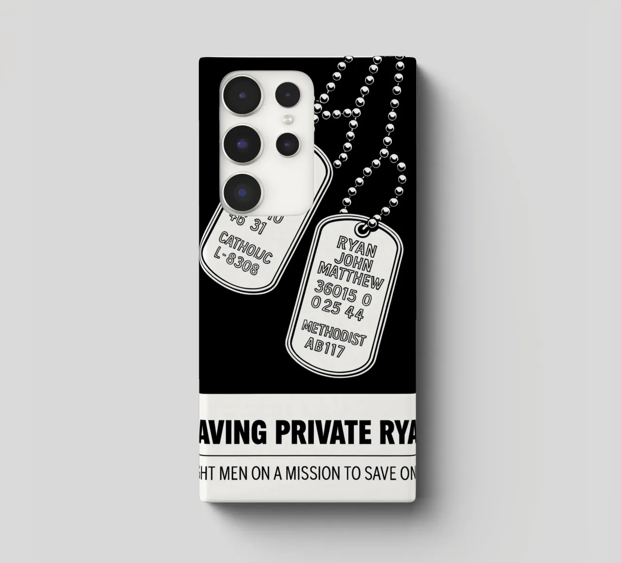 Saving Private Ryan Print cover samsung da MoviesArt