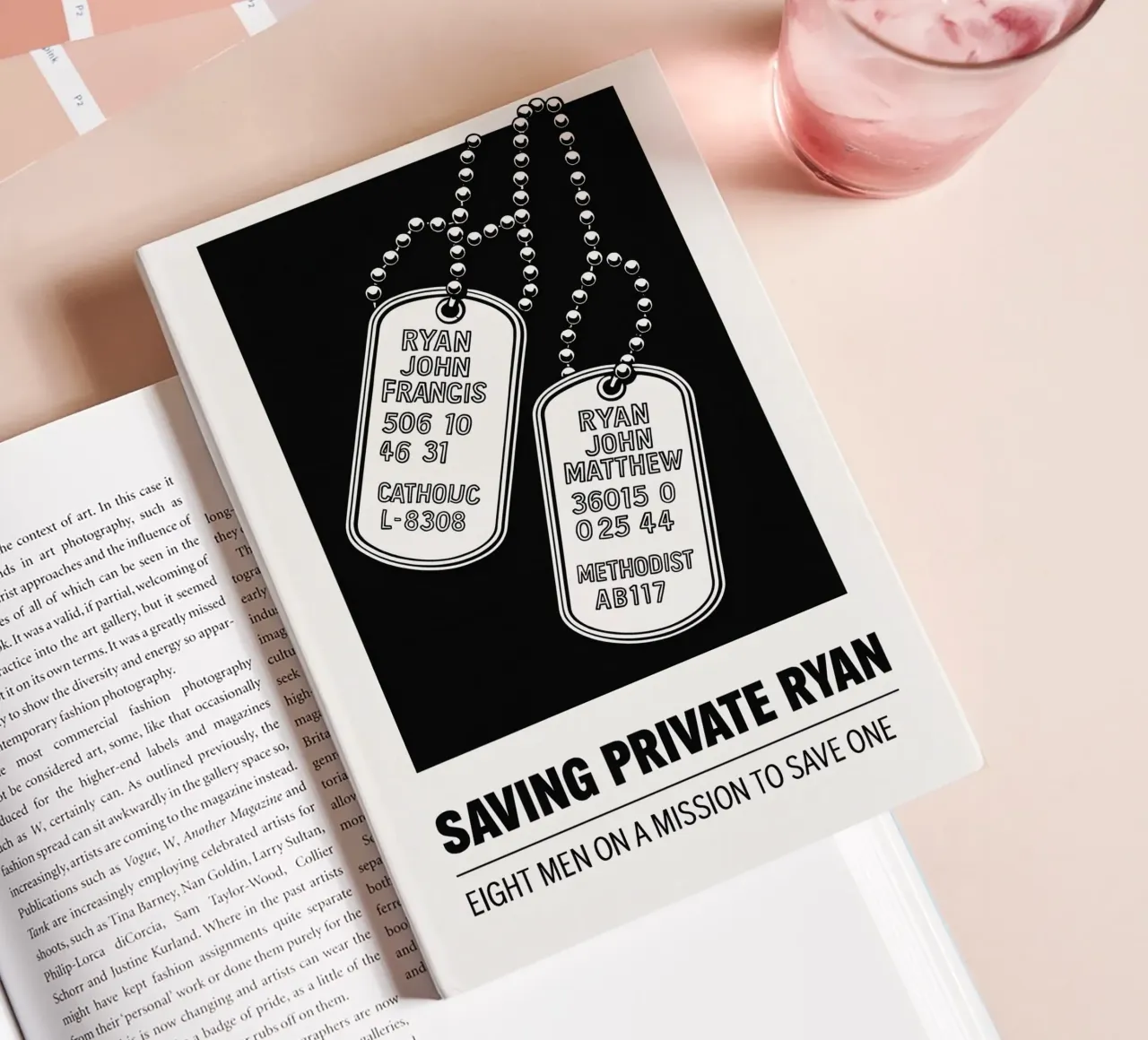 Saving Private Ryan Print carnet de notes de MoviesArt