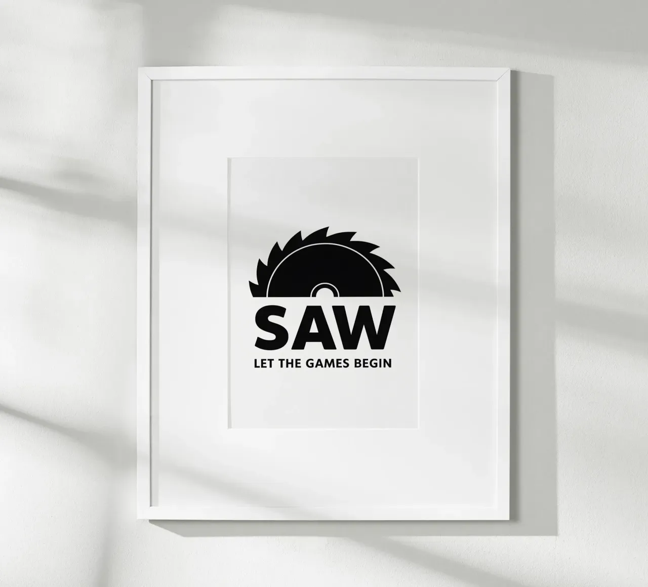 Saw Print carta hahnemühle da MoviesArt