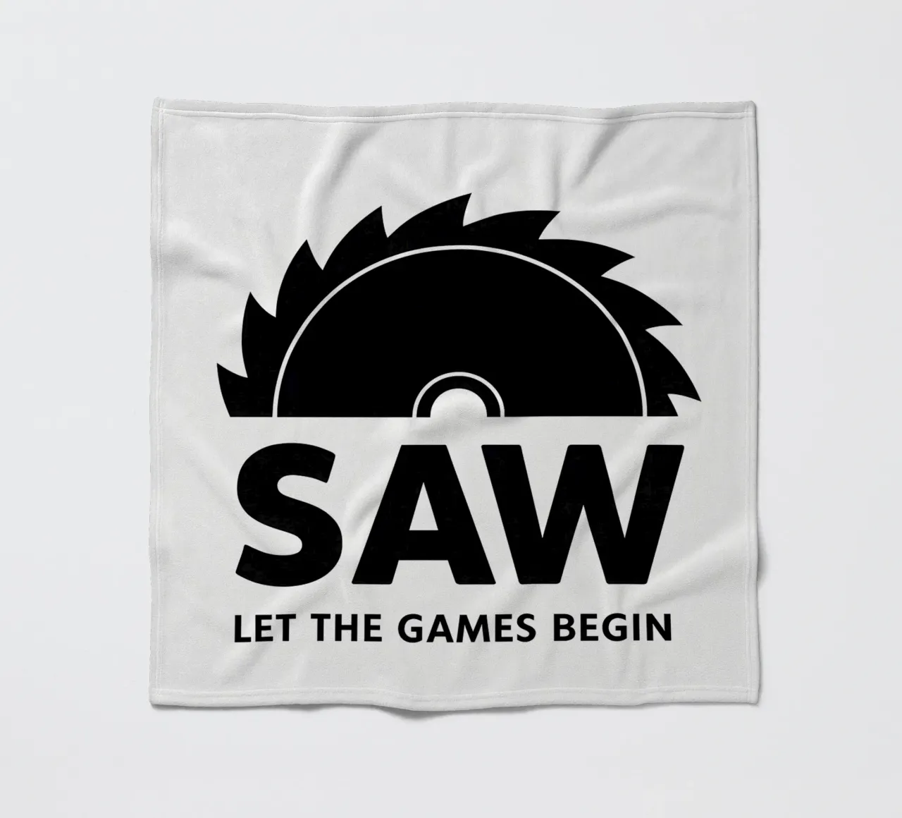 Saw Print coperta in pile da MoviesArt