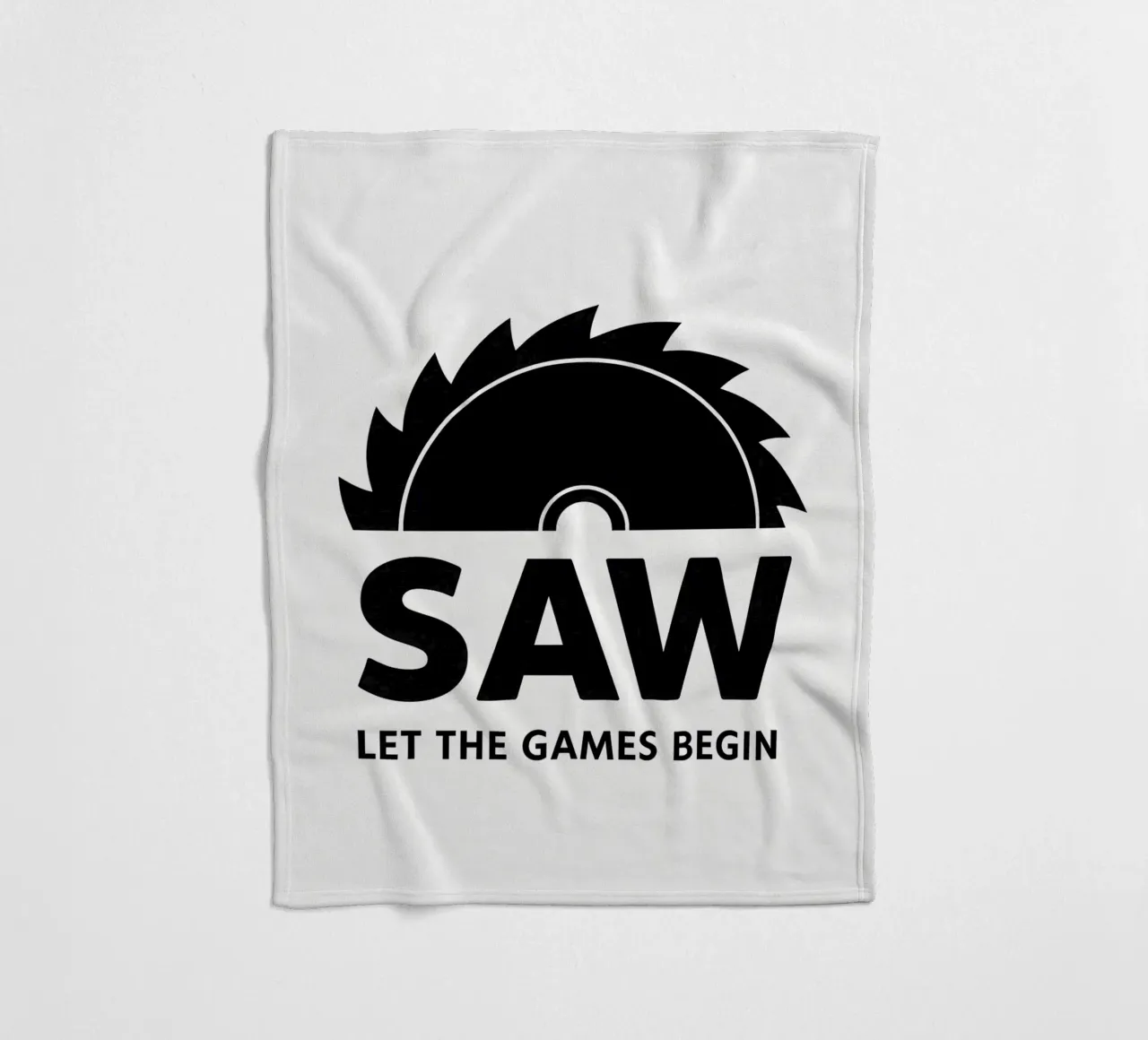 Saw Print coperta in pile da MoviesArt