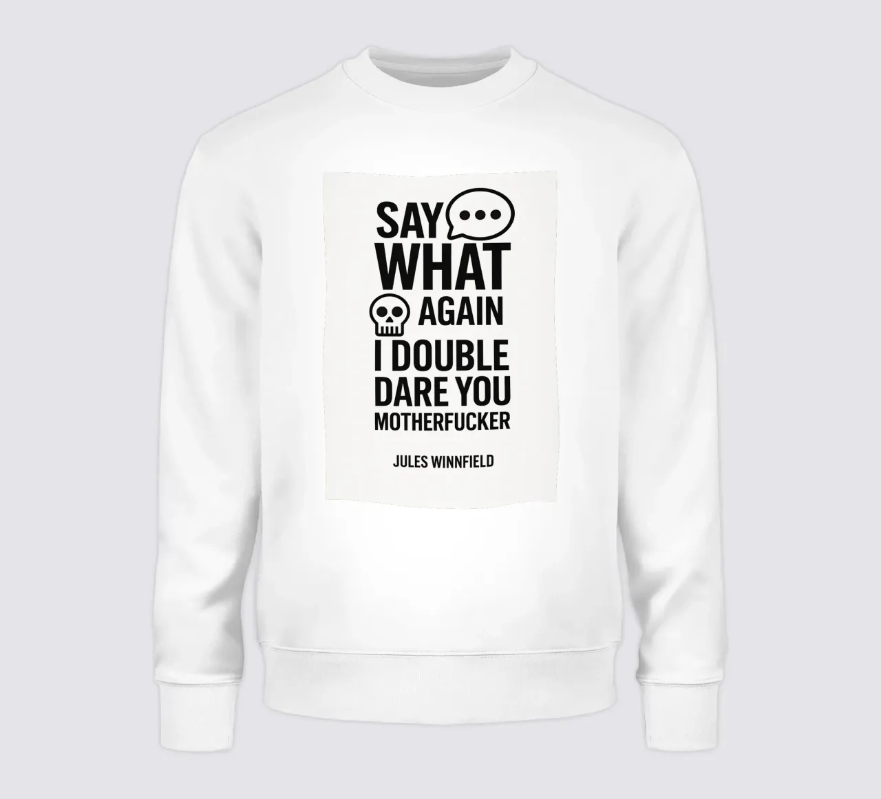Say What Again Print sudadera de MoviesArt