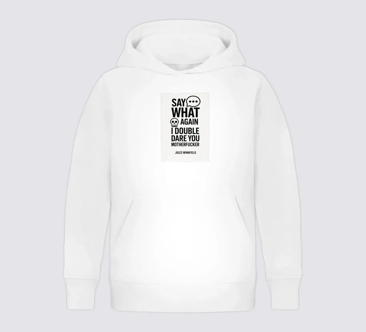 Say What Again Print felpa bambino con cappuccio da MoviesArt