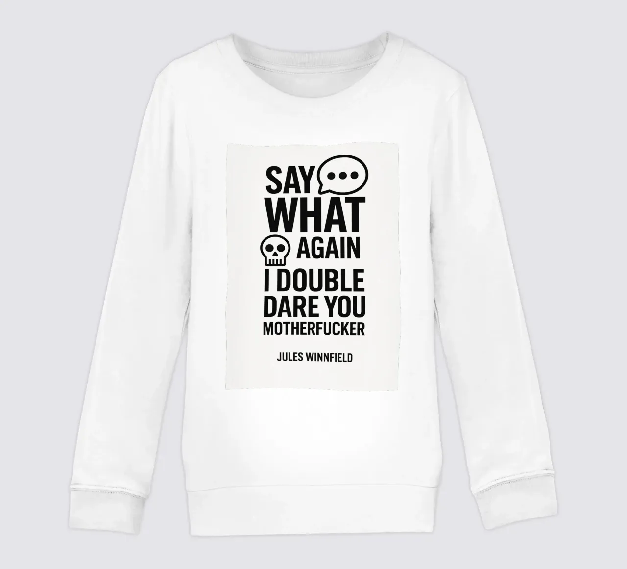 Say What Again Print felpa bambino da MoviesArt