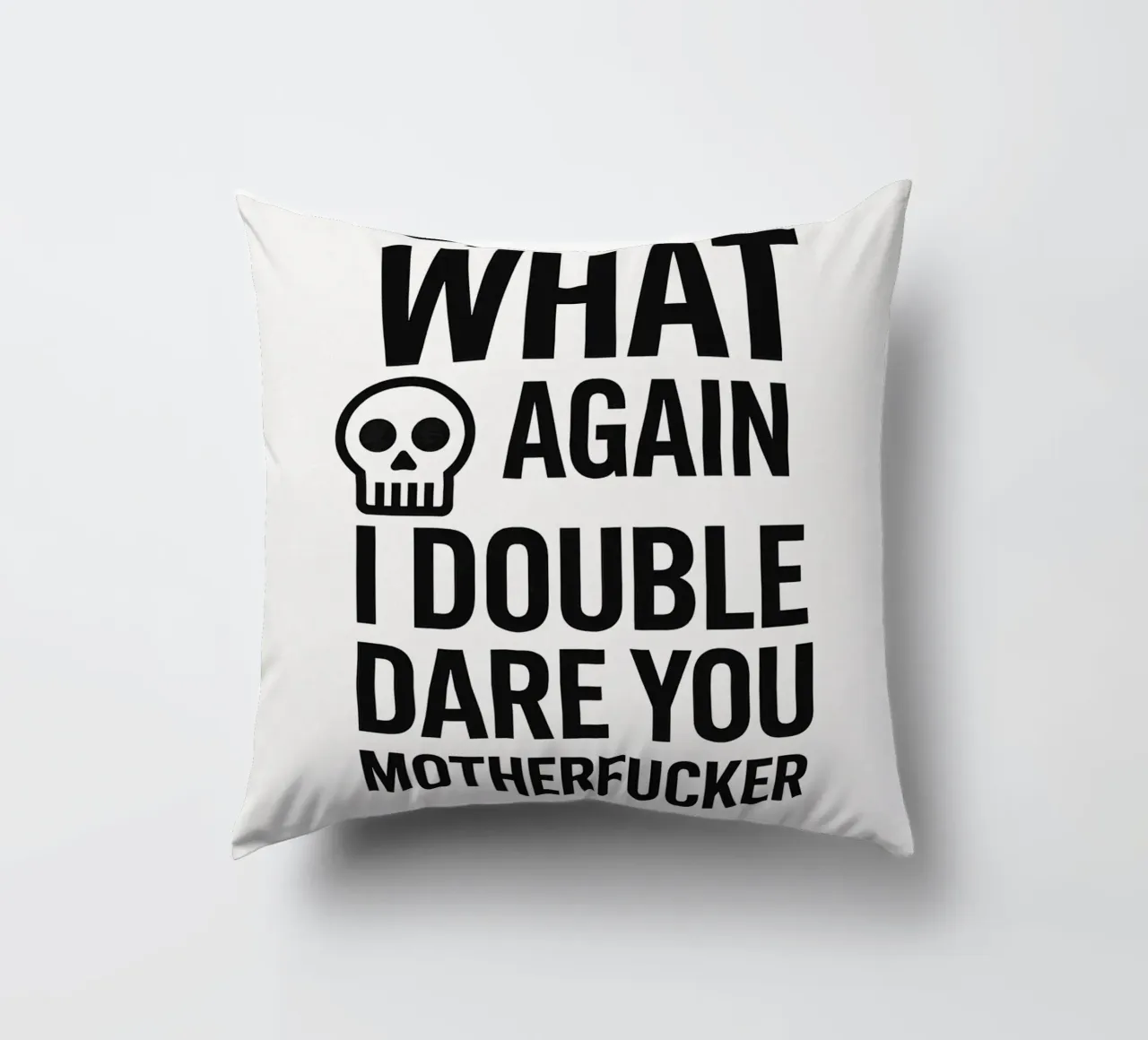 Say What Again Print cuscino da MoviesArt