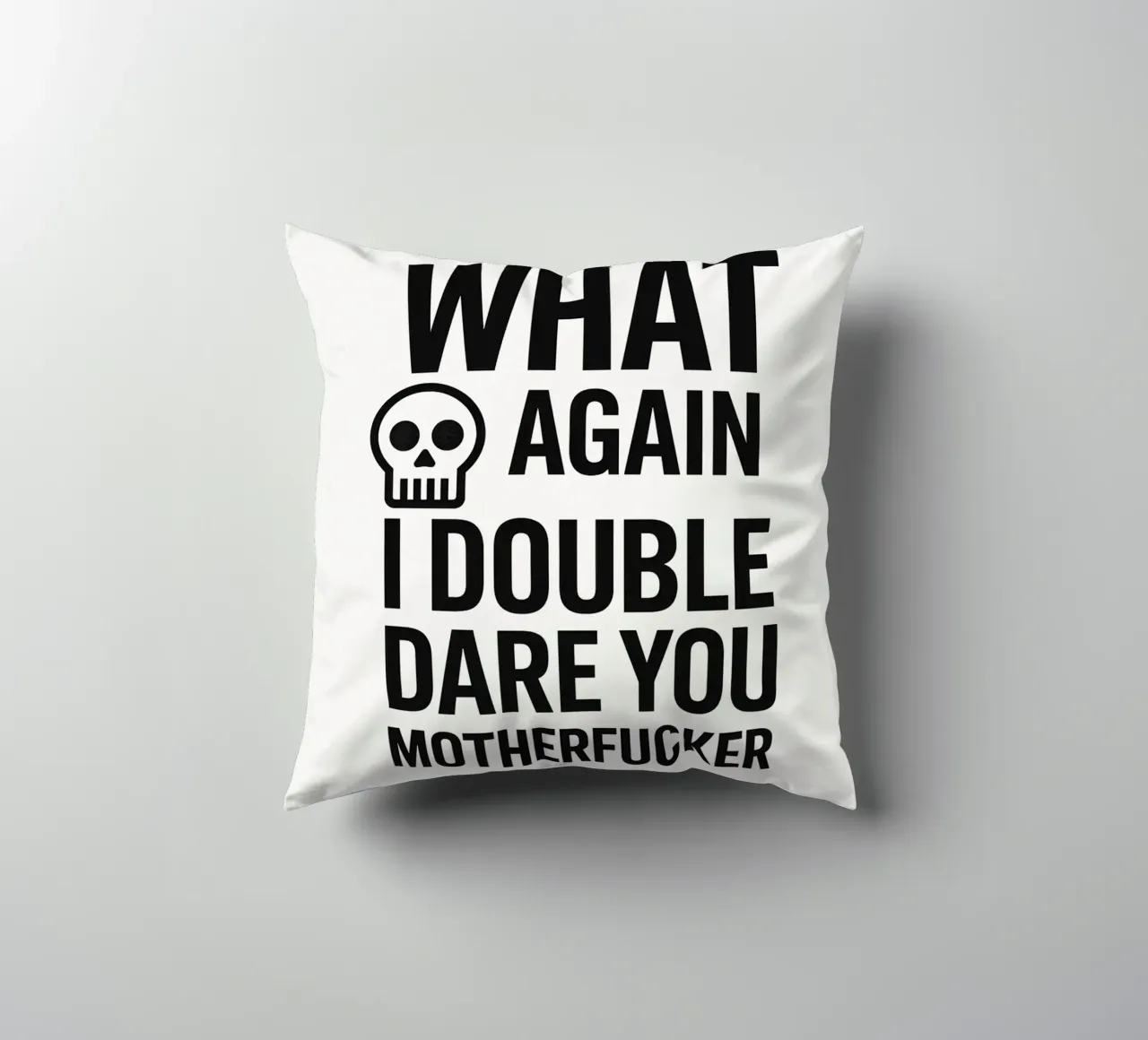 Say What Again Print cuscino da MoviesArt