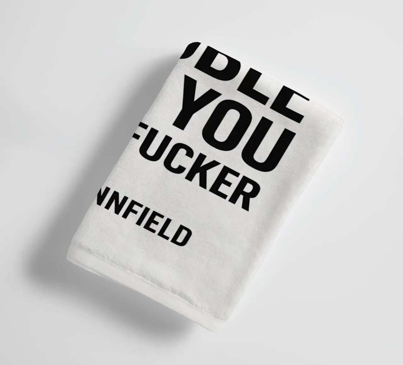 Say What Again Print asciugamano da bagno da MoviesArt