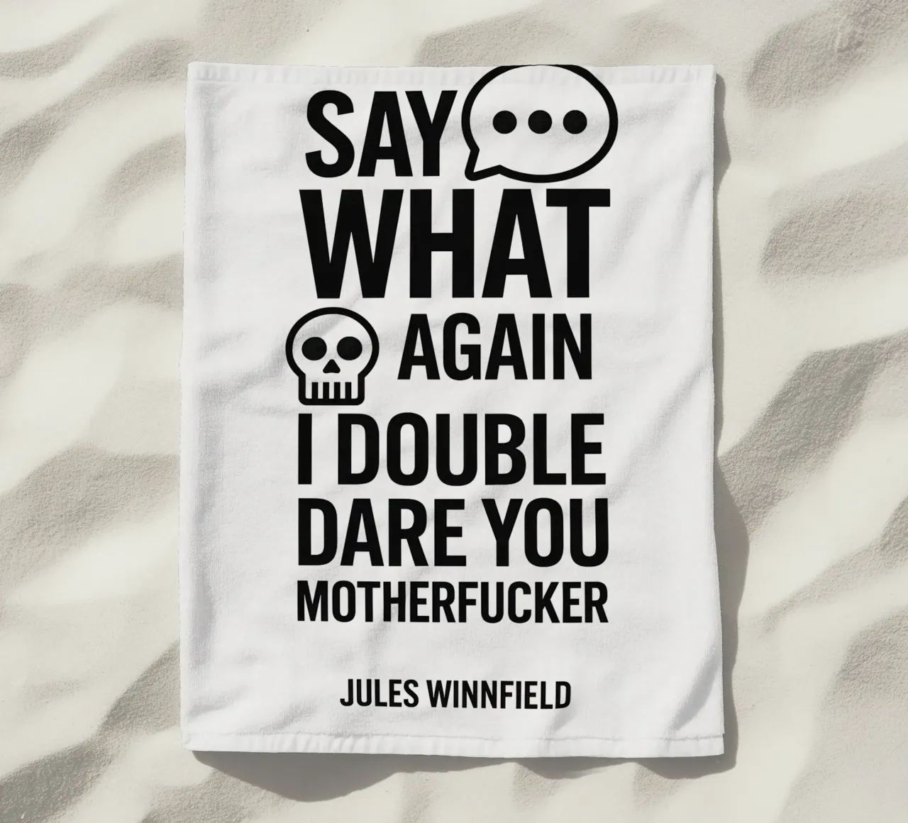 Say What Again Print telo mare da MoviesArt