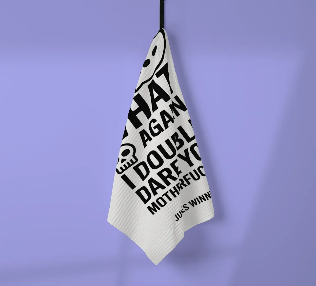 Say What Again Print canovaccio da cucina da MoviesArt