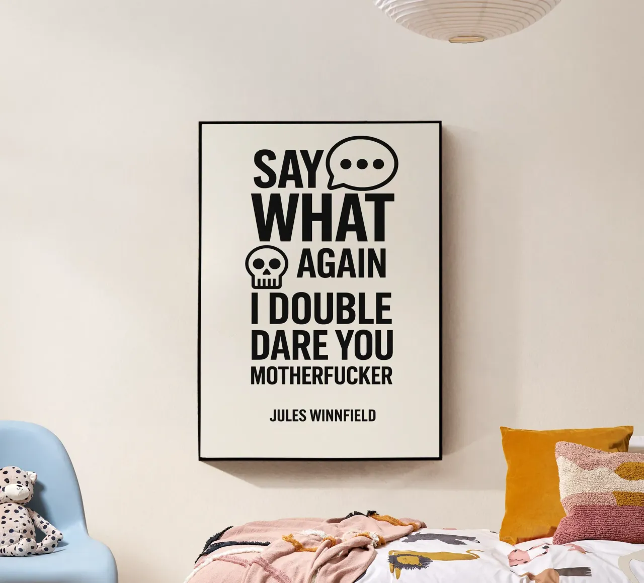 Say What Again Print metacrilato de MoviesArt