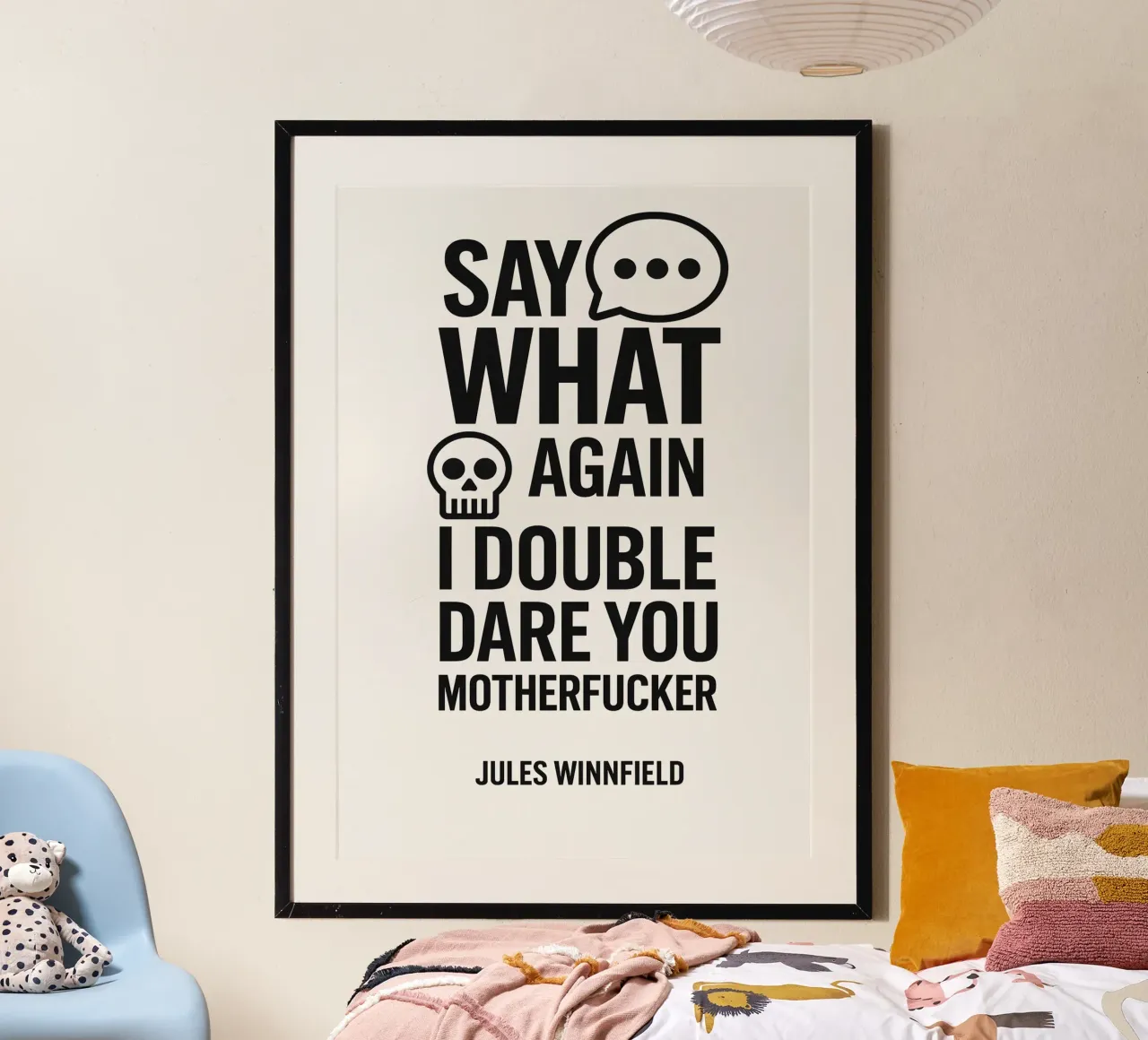 Say What Again Print poster da MoviesArt