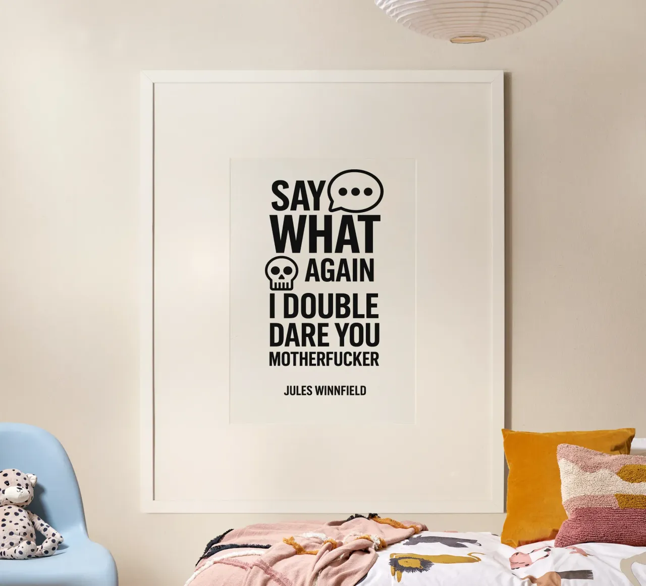 Say What Again Print poster da MoviesArt
