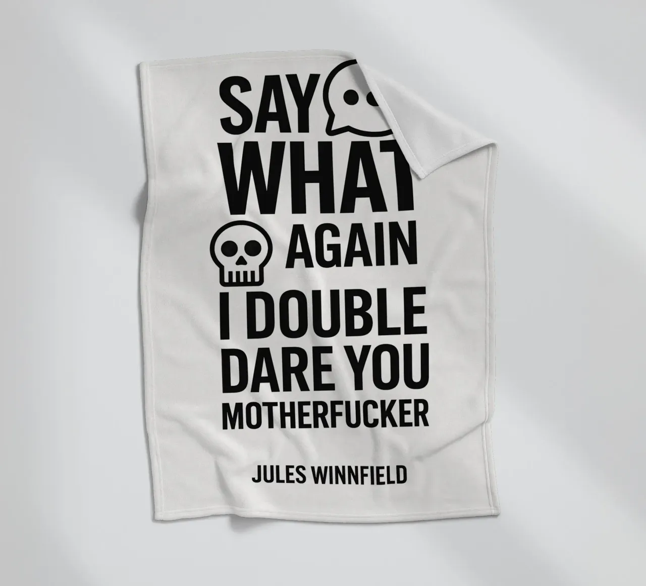 Say What Again Print coperta in pile da MoviesArt