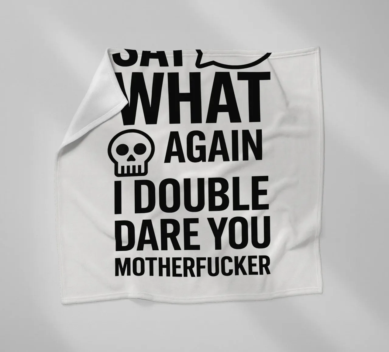 Say What Again Print coperta in pile da MoviesArt