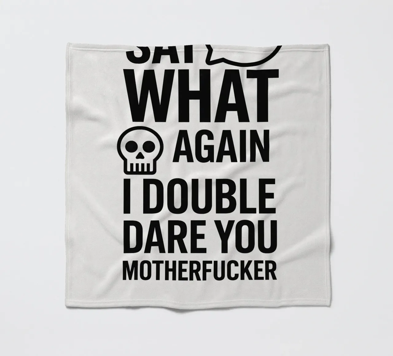 Say What Again Print coperta in pile da MoviesArt