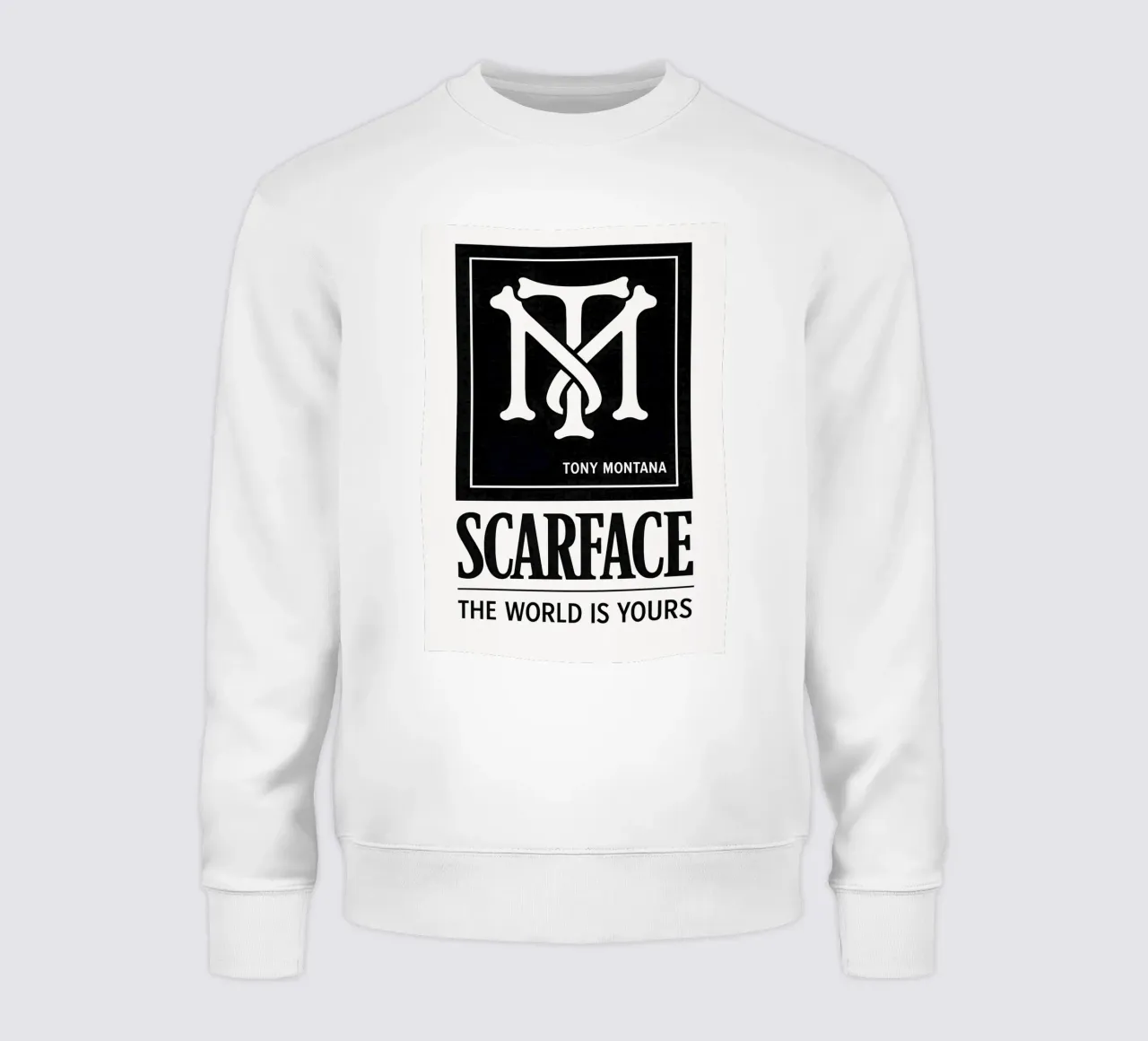 Scarface Print sweatshirt van MoviesArt