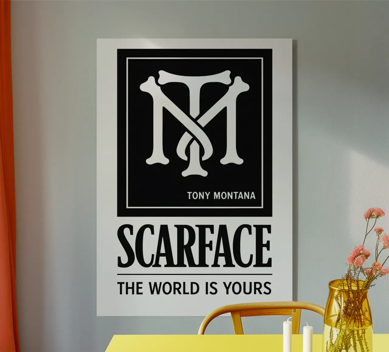 Scarface Print plexiglass da MoviesArt